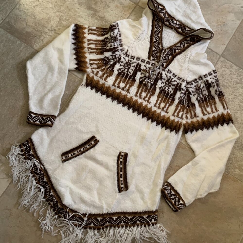 Kactus Artensanias Alpaca Hooded Sweater